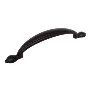 Tosca N2- uchwyt meblowy czarny mat 96mm