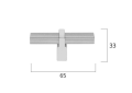 Fano- rysunek techniczny gałka T-Bar 65mm.png