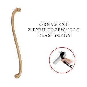 Listwa drewniana elastyczna lewa f070l