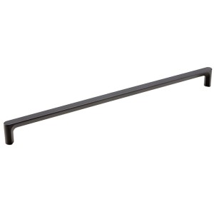 Orlando N2- ryflowany uchwyt do mebli czarny mat 320mm
