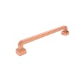 Brera 23- uchwyt relingowy miedź połysk 160mm