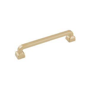 BRERA 12- uchwyt relingowy złoty matowy szczotkowany 160mm