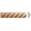 LISTWA DREWNIANA PÓŁWAŁEK ∅ 26x12x1200 mm