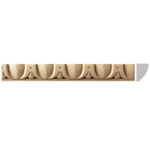 Listwa drewniana sztywna EM051