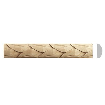 LISTWA DREWNIANA RZEŹBIONA 31x10x1200 mm