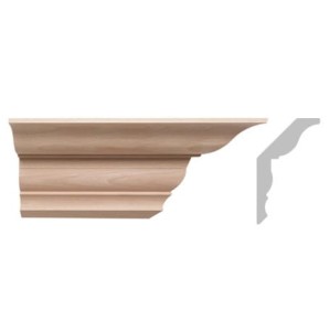 Listwa drewniana sztywna gzyms EM00424