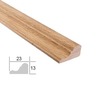 LISTWA DREWNIANA OZDOBNA EM614L