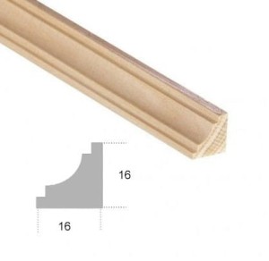 Listwa drewniana ćwierćwałek EP605