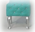 NOGA DREWNIANA DO MEBLI LUDWIK 42x42x H240 mm- wizualizacja
