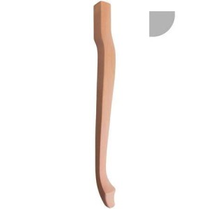 NOGA DREWNIANA DO MEBLI LUDWIK 730x56x56x H730mm