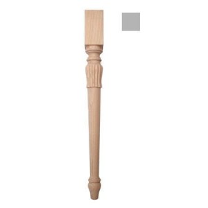 NOGA DREWNIANA DO MEBLI EMPIRE 73x73x H740 mm
