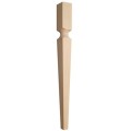 NOGA DREWNIANA DO MEBLI TAPERED 68x68x H780 mm