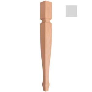 NOGA DREWNIANA DO MEBLI SPADE 70x70x H735 mm