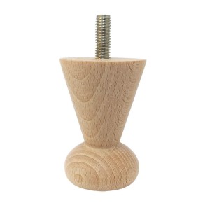 NOGA DREWNIANA DO MEBLI  54 x H 80 mm