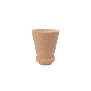 NOGA , NÓŻKA DREWNIANA MEBLOWA MINI  40 x H 50 mm