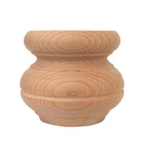 NOGA DREWNIANA DO MEBLI  100 x H 84 mm
