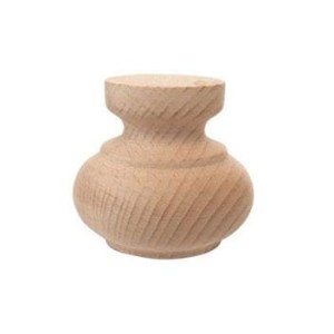 NOGA DREWNIANA DO MEBLI  64 x H 58 mm