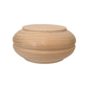 NOGA DREWNIANA DO MEBLI, KULA  110 x h 52 mm