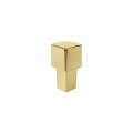 SQUAR- złoto połysk gałka meblowa 12x12mm