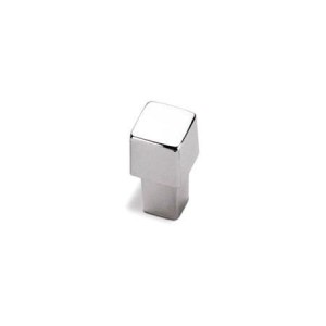 SQUAR- chromowana gałka meblowa 12x12mm