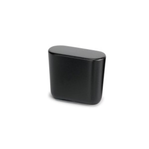Fave- czarna matowa gałka meblowa 27x11mm