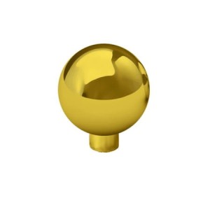 Ball-złoto połysk gałka meblowa 33mm