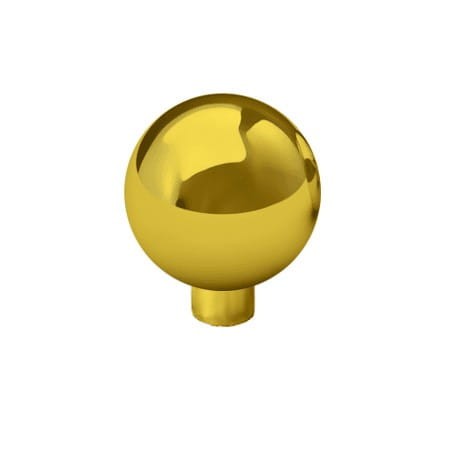 Ball-złoto połysk gałka meblowa 33mm