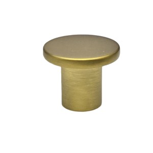 Disk 20- gałka meblowa złoto szczotkowane 33mm