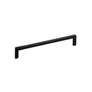 Czarny uchwyt meblowy w stylu skandynawskim 160 mm- Basic N4 