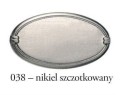 Kolor 038- nikiel szczotkowany