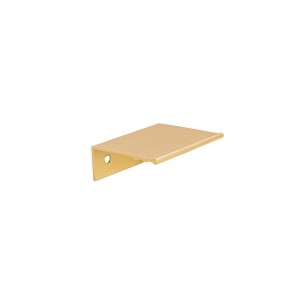 Uchwyt meblowy mosiądz szczotkowany  50x40 mm-Flati 12 