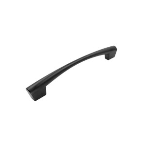 Nautilus N2- uchwyt meblowy czarny mat 187-32mm