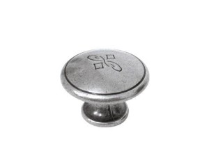 Florio 19- gałka meblowa stara stal 30mm