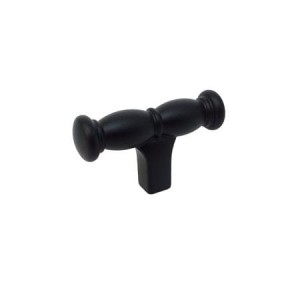 Accademia N2- gałka meblowa czarny mat 55mm