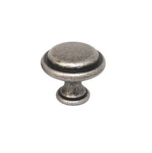 Basco 25- gałka do mebli stare srebro 30mm