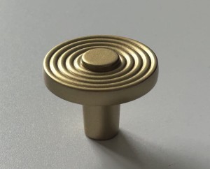 Gałka meblowa złoty mat 32mm- Greco 6C   