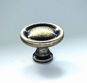 Gałka meblowa stare złoto 31mm- Imola D1 