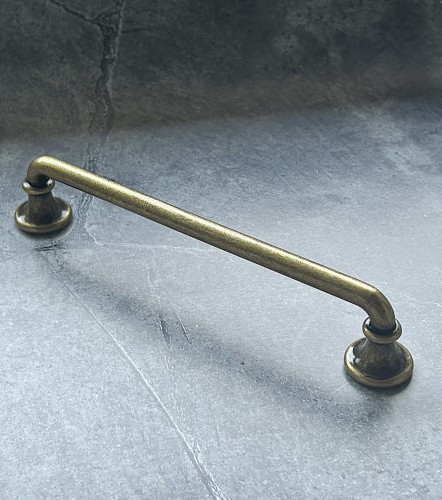 Oro Opaco D1 - relingowy uchwyt stare złoto 256 mm.jpg