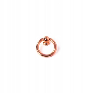 Kołatka do mebli różowe złoto 30 mm- Anello Reale RL