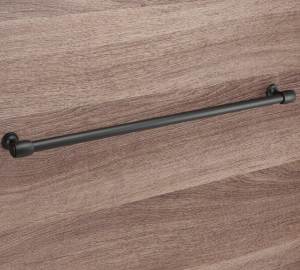 Czarny uchwyt relingowy 620mm- Bastoni N4