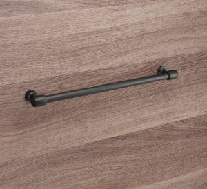 Czarny uchwyt relingowy 320mm- Bastoni N4