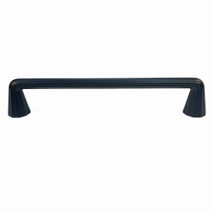 Ryflowany czarny uchwyt do mebli 320mm- Fontani N4 