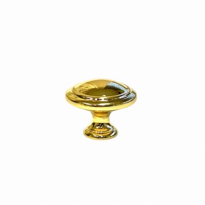 Gałka meblowa złota 30mm- Gino GP 