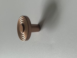 Gałka meblowa miedziany 30mm- Greco 6D   