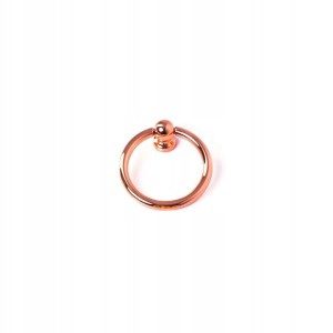 Kołatka do mebli różowe złoto 40 mm- Anello Reale RL