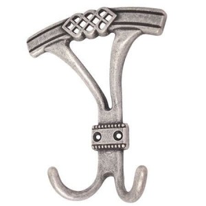 STARE SREBRO WIESZAK NA UBRANIA ARTISAN 25