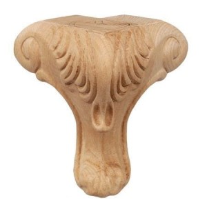 NOGA DREWNIANA DO MEBLI  95x150mm
