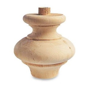 NOGA DREWNIANA DO MEBLI  112x118mm