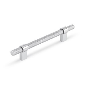 Chromowany uchwyt meblowy MANILLI CR 128mm