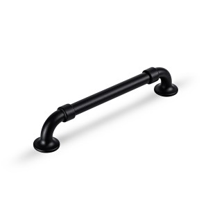 Uchwyt meblowy czarny mat 160 mm- SOGA MB 